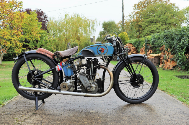 1929 REX 500cc TT racer SG diggar.png