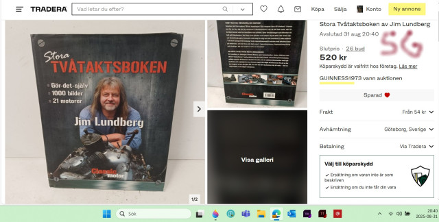 250831 SG kolla aktion på Stora Tvåtaksboken 574kr jag köpte min av Classic motor för 298kr.jpg