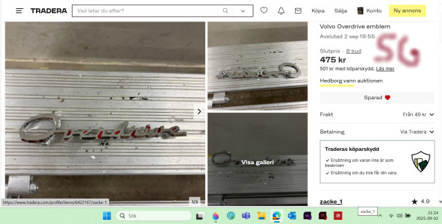 250902 SG tänkte ett Overdrive märke för bakluckan men spåra i pengar finns nya billigare.jpg