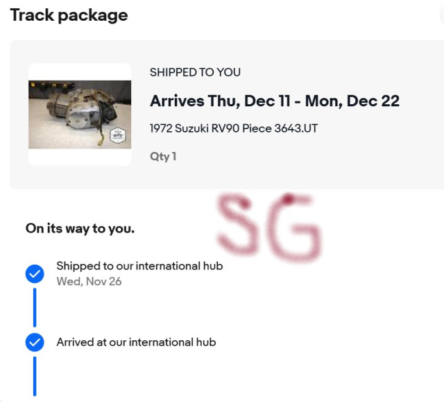 251211 SG kollar tracking på min Suzuki RV90 motor hela tiden ingen utvecklig sen kommit till Frankrike.jpg