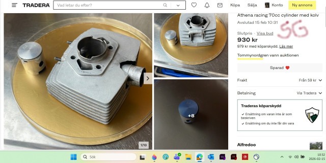 260215 SG tyckte en Atena racing 70cc cylinder skulle vara kul men spåra ju i som vanligt vet vad de kostar nya.jpg