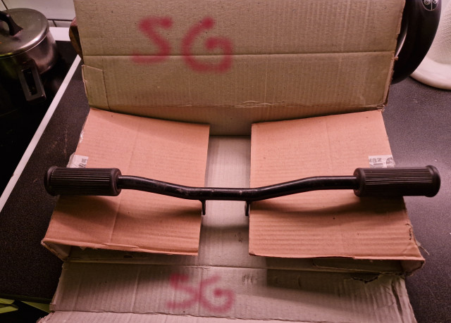 260219 Där var SGs som nya Zundapp 529 fotpinnar med lite slipp på ena sidan satans Postnord.jpg