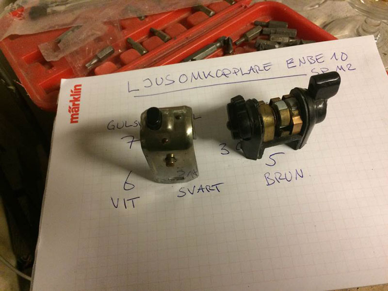 Ljusomkopplare Enbe-10 SP M2
