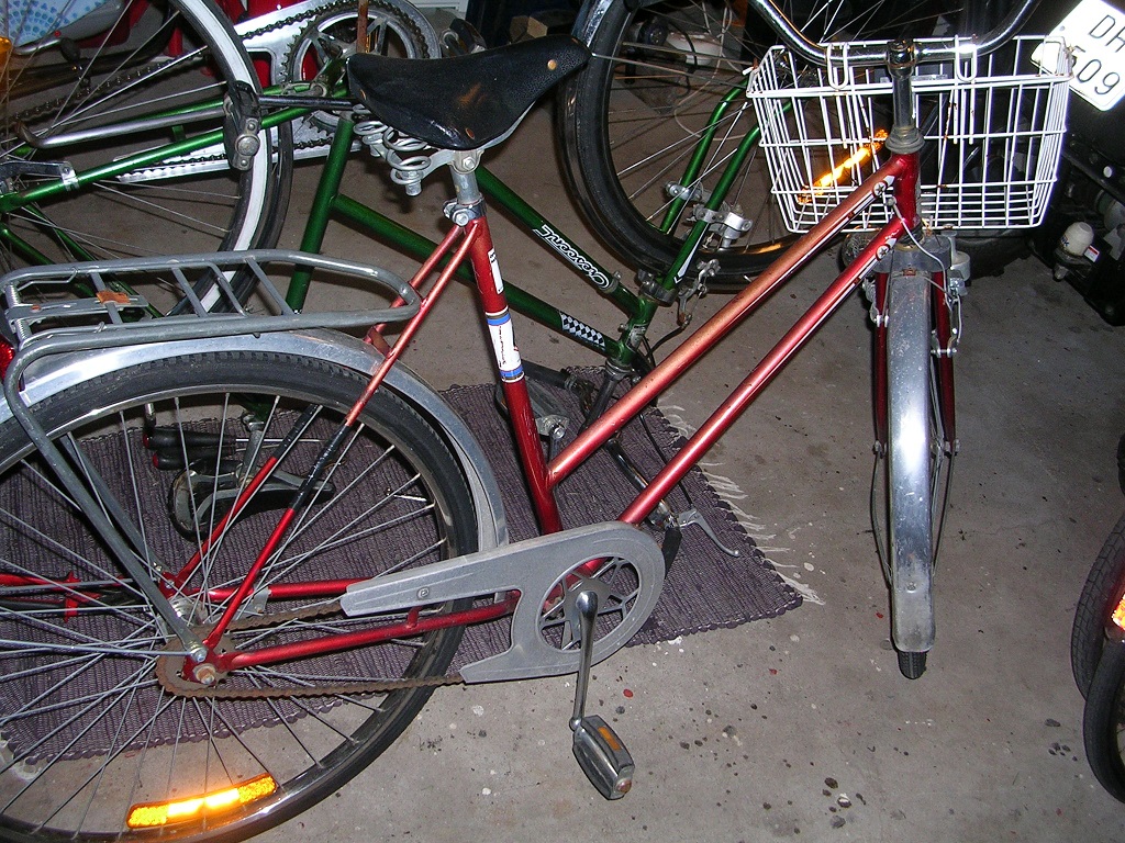 Gäller den röda cykel